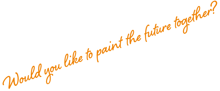 Would you like to paint the future together?